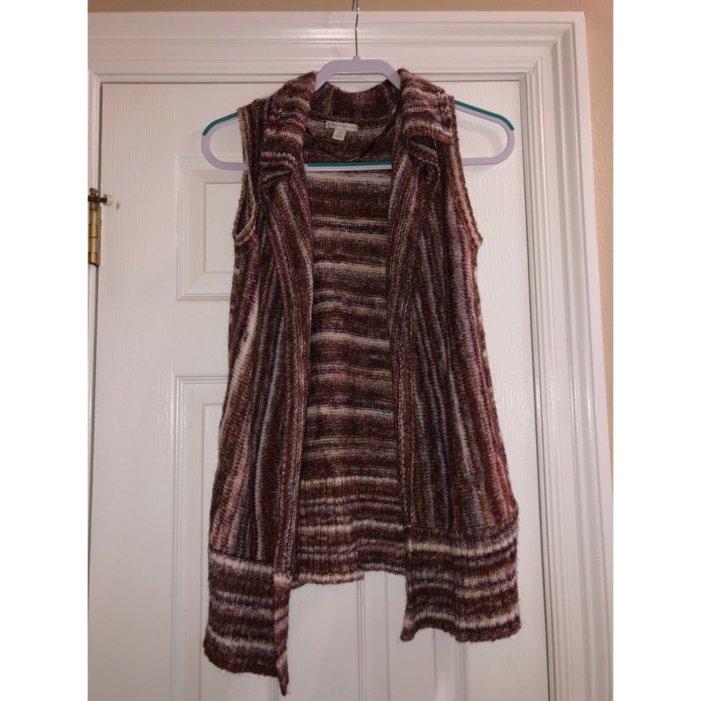 Red striped sweater cardigan❤️✨